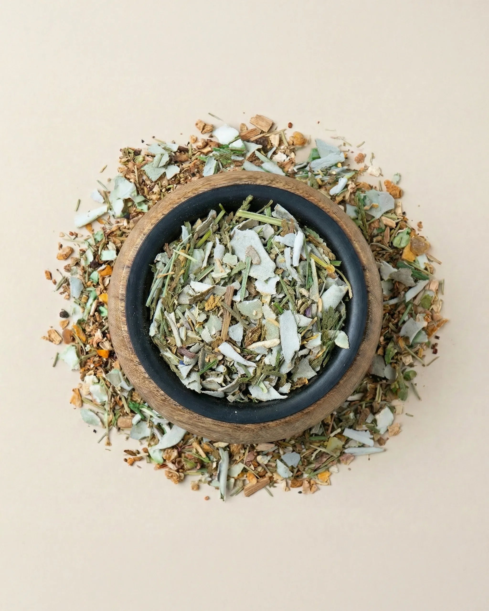 Blend botanic Ashira - amestec aromatic cu eucalipt si plante pentru ritual de fumigatie