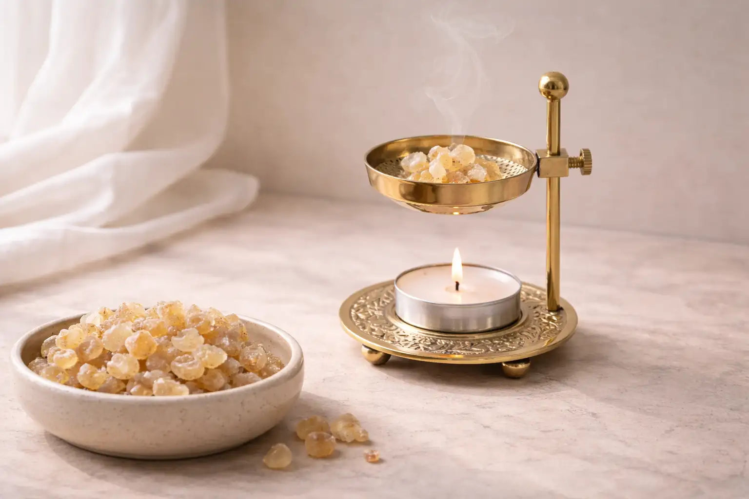 Tămâia Boswellia Sacra și gestul care nu grăbește