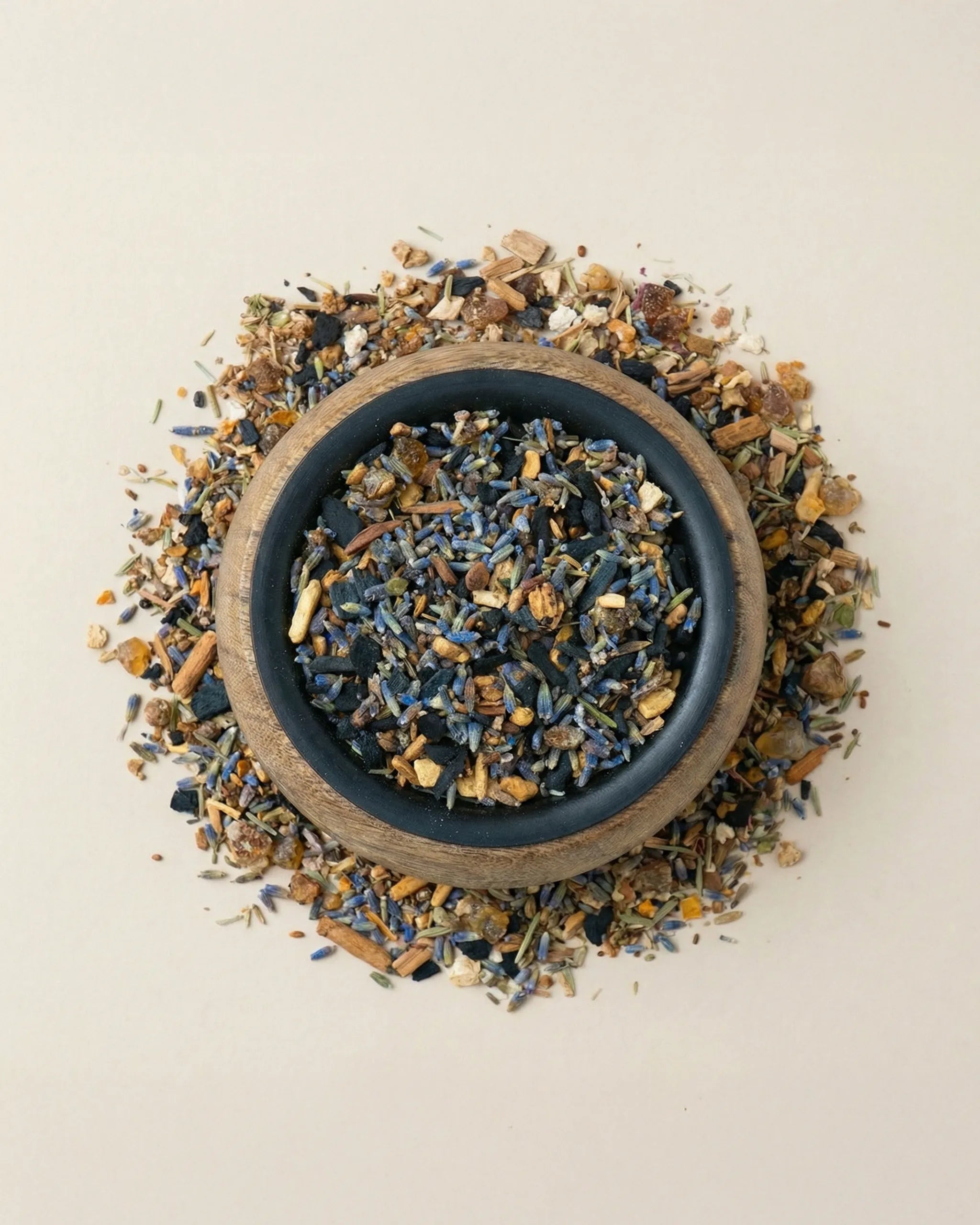 Blend botanic Selunai - amestec aromatic cu lavanda si plante pentru ritual de fumigatie