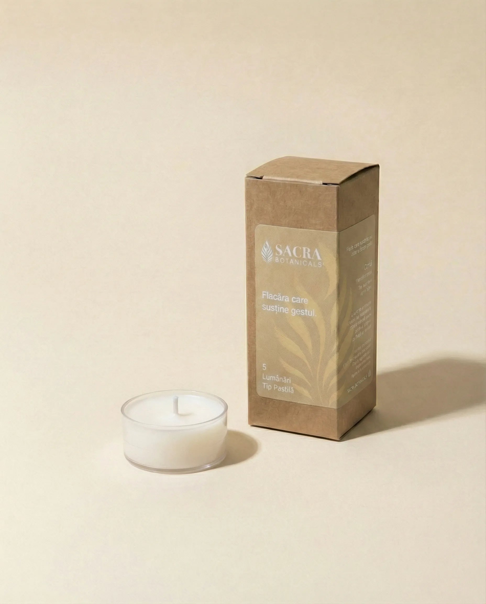 5 Lumânări Ceară De Soia